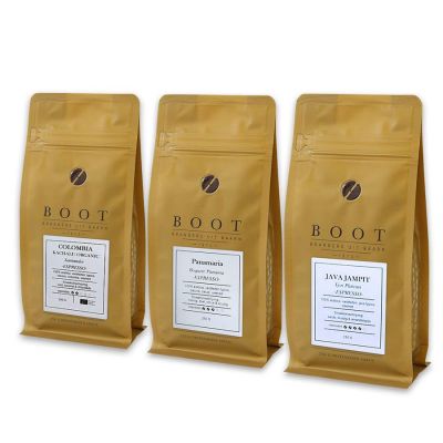 Garantie op Succes - Boot introductiepakket - 3-delig 250 gram Espresso