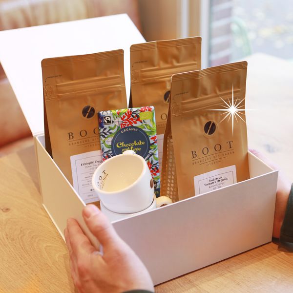 Boot Koffie Gift Box - Filterkoffie