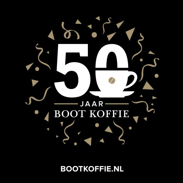 Boot Koffie Jubileum Tas