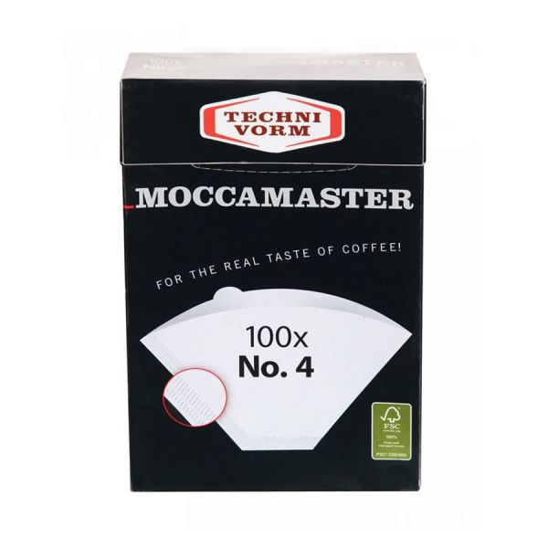Moccamaster No 4. Koffiefilters - 100 stuks