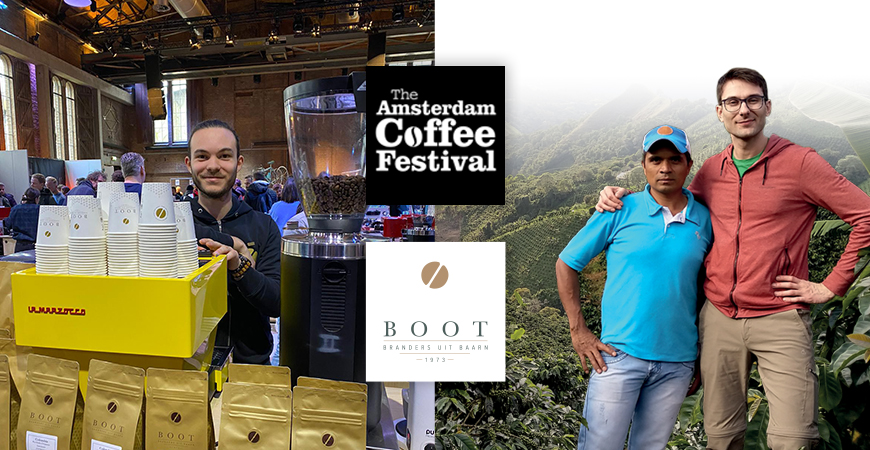Kachalu koffie succes op Amsterdam Coffee Festival 