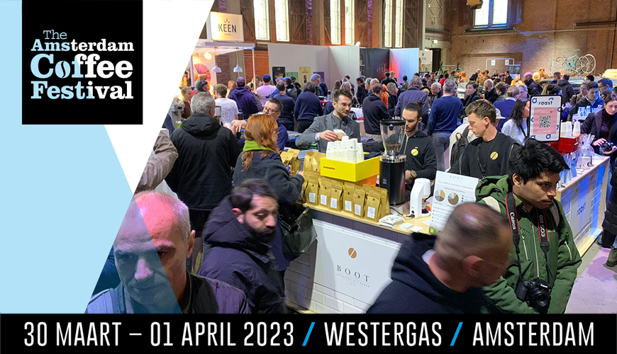 Amsterdam Coffee Festival 2023 - 30 maart t/m 1 april