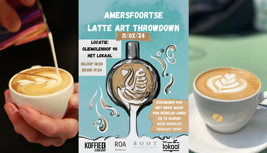 Amersfoortse Latte Art Throwdown - 11 februari 2024